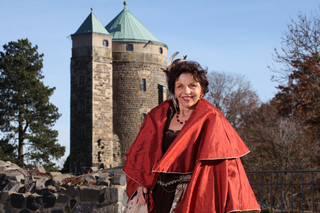 Gräfin Cosel führt durch Burg Stolpen