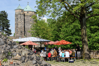 At the cafeteria »Zehrgarten« you can allow yourself a little rest